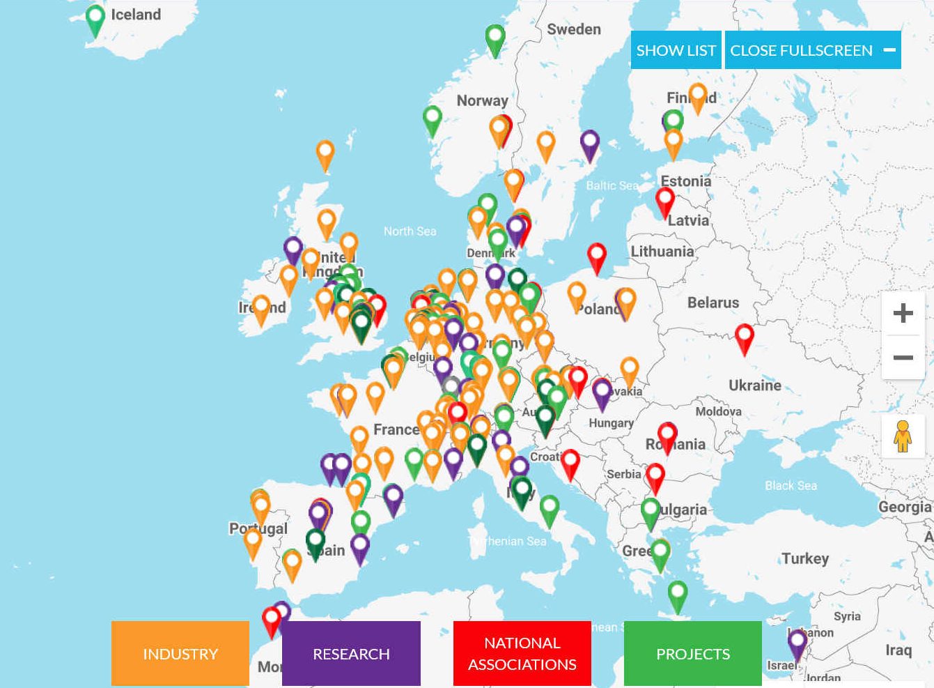 Hydrogen projects in Europe