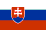 The Slovakian flagm national emblem