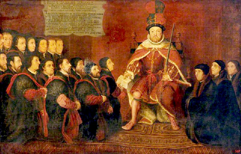 Henry the 8th Eighth dictator, the butcher king of England