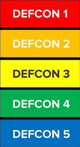 DEFCON Defense Condition Warnings