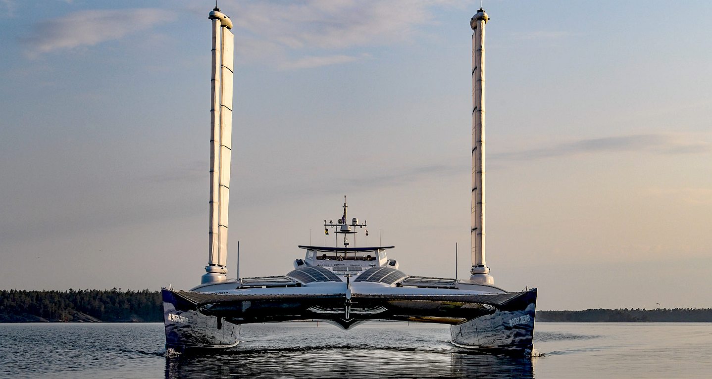 The Energy Observer is a ZEWT, zero emission waterborne transport