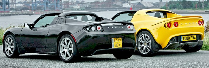 Tesla roadster lotus chassis cheap