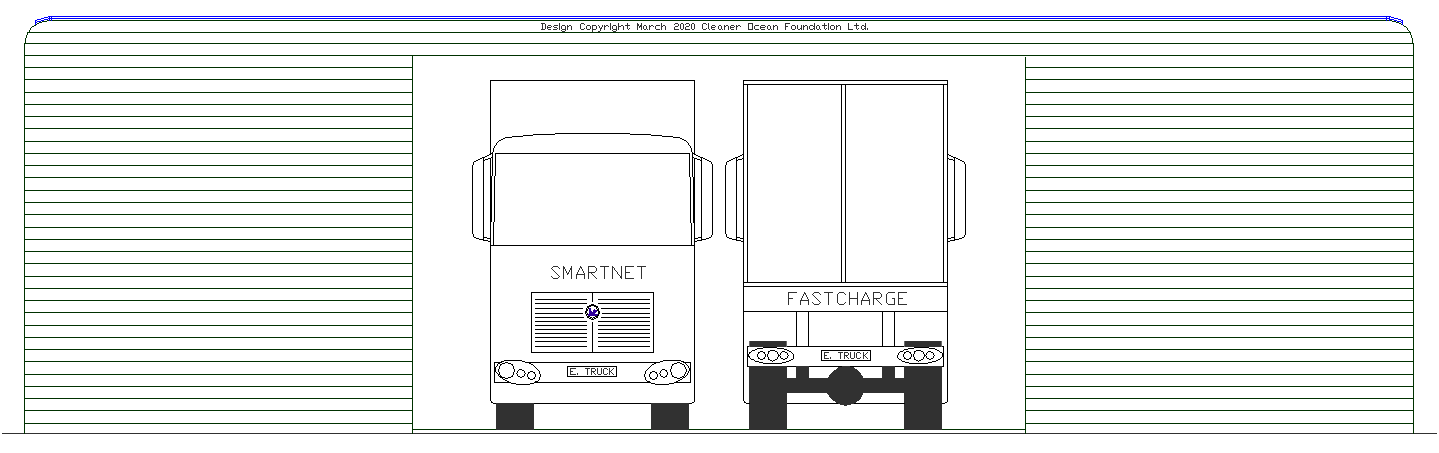 Truck refuelling with instant cartridge swapping