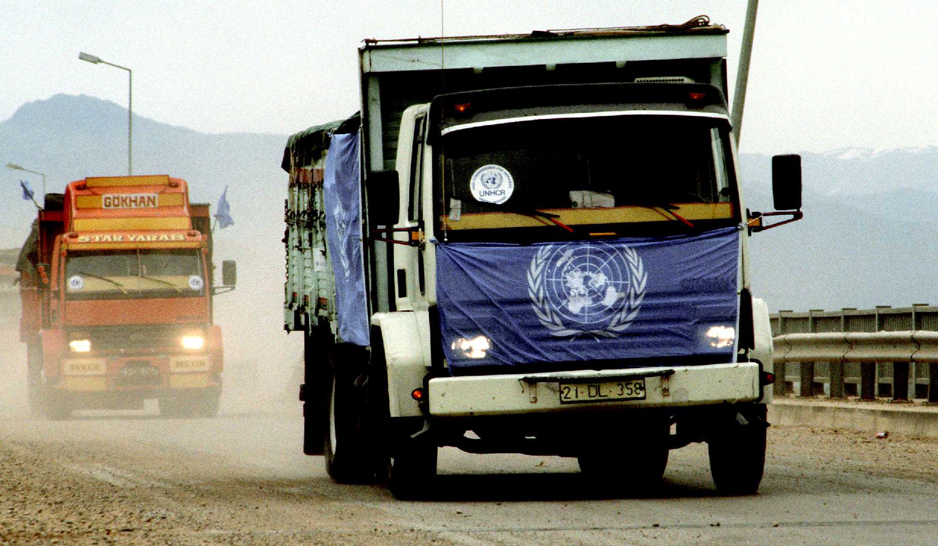 United Nations humanitarian refugee relief operations food supplies